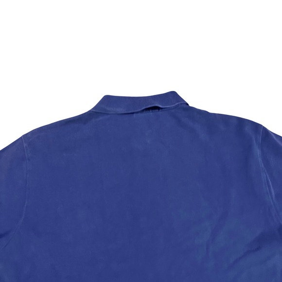 Polo Ralph Lauren Men's Navy Blue Custom Fit Polo Shirt Embroidered Wings Size M - Picture 6 of 11